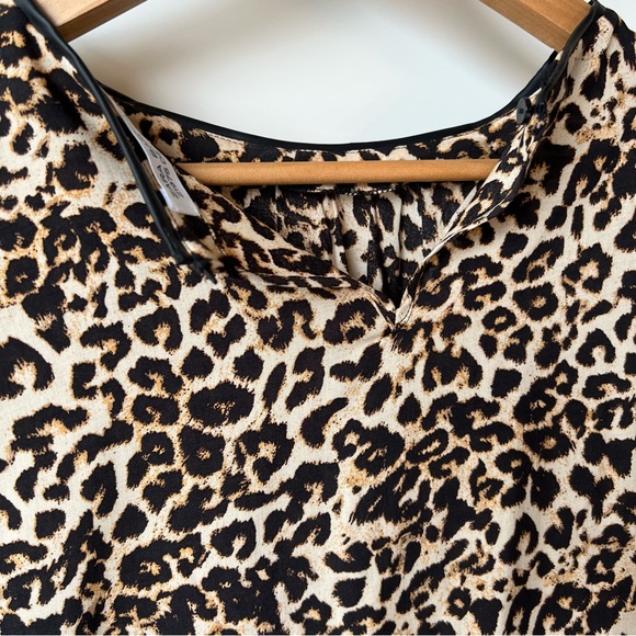BNWT Zara Leopard Print Top - Picture 8 of 12